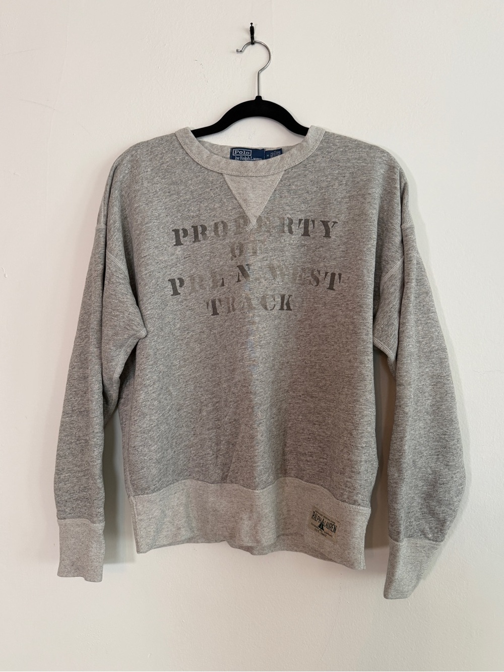 Polo by Ralph Vintage Fit Fleece Graphic Sweatshirt